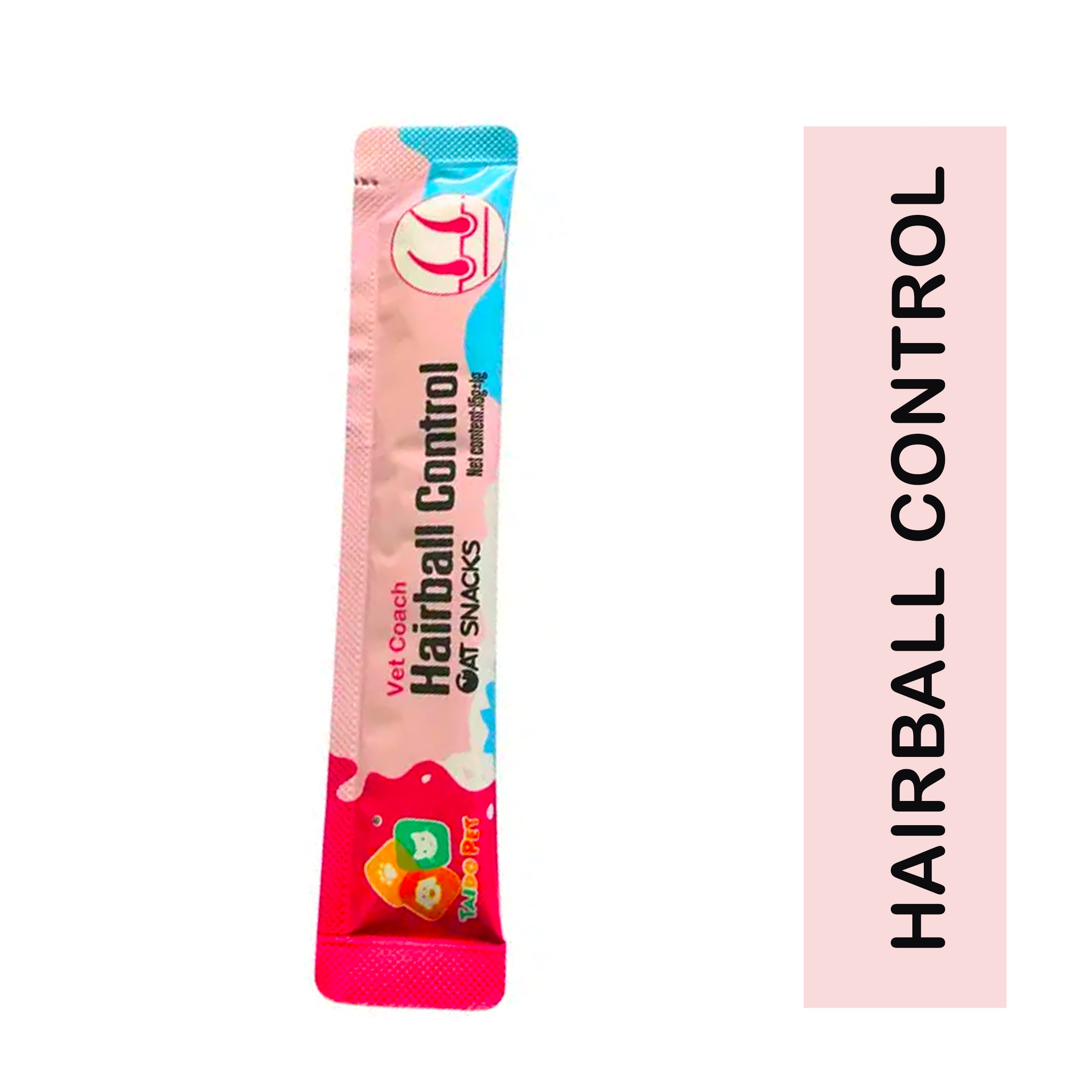 Taido Pet Vet Coach HAIRBALL CONTROL Cat Treat Snacks 15g