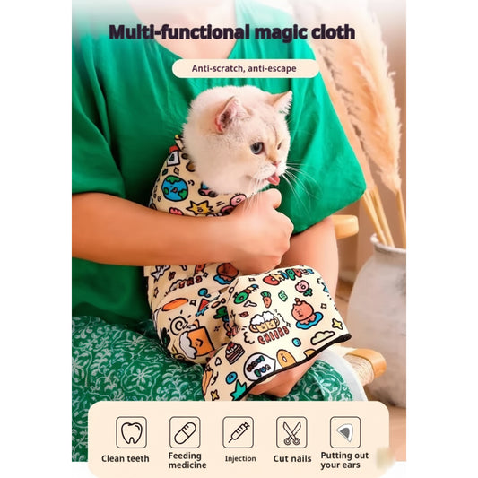 PawGuard Magic Self-Adhesive Cat & Dog Wrap – Large Size Anti-Scratch Support Cloth