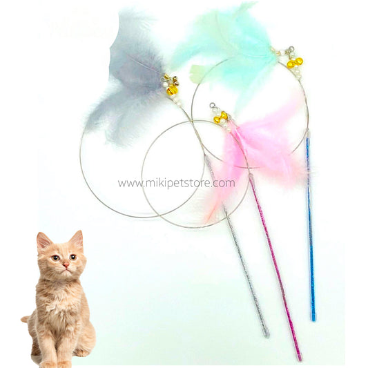 Furbub Feather Playing Toy Teasers For Cat
