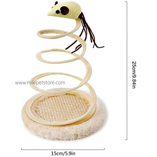 Spiral Spring Cat Toy