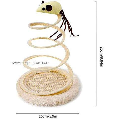 Spiral Spring Cat Toy