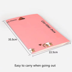 Travel Outdoor Portable Cat Litter Box for Kitten Rabbit & Cat