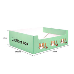 Travel Outdoor Portable Cat Litter Box for Kitten Rabbit & Cat