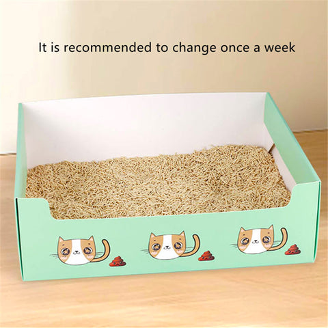 Travel Outdoor Portable Cat Litter Box for Kitten Rabbit & Cat