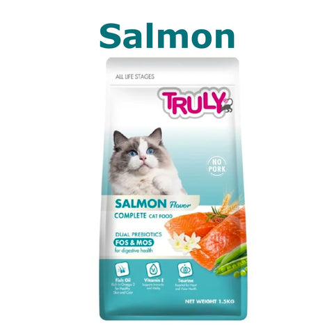 Truly All Life Stage Dry Cat Food Salmon