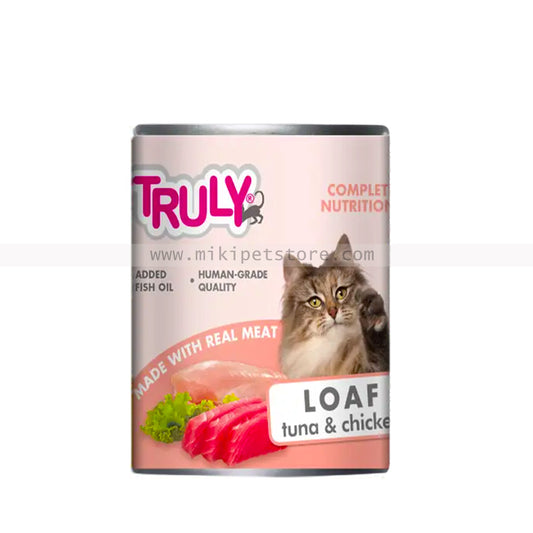 Truly Cat Can Food with Loaf Tuna And Chicken 375gm