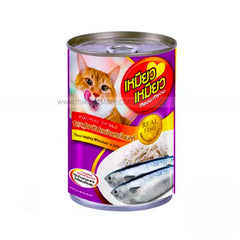 Meow Meow Can Tuna Whitebait In Jelly -400 gm