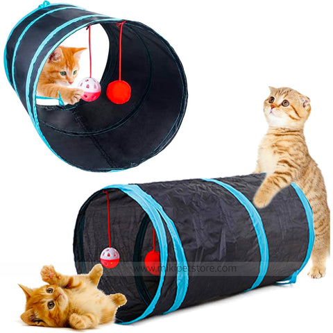 Foldable Collapsible Smart Cat Tunnel Toy
