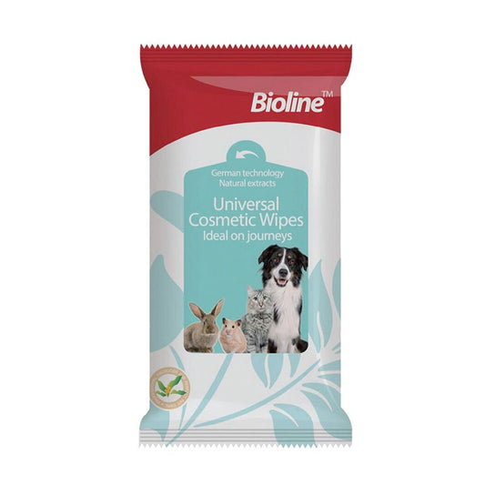 Bioline Universal Cosmetic Wipes for Eyes, Ears, Face & Body 10 Pieces