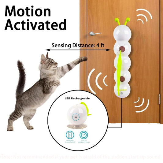 Interactive Motion Sensor Cat Toy