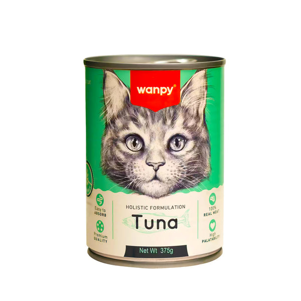 Wanpy Holistic formulation Cat Can Tuna 375g