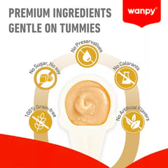 Wanpy salmon Spoon Creamy Cat Treat 16gm