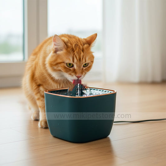 Cat Water Fountain Simple Automatic Filtering circulating Flowing Water Large Capacity Smart pet Water Dispenser