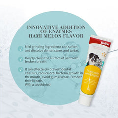 Bioline Cat and Dog Toothpaste with Enzyme 50g