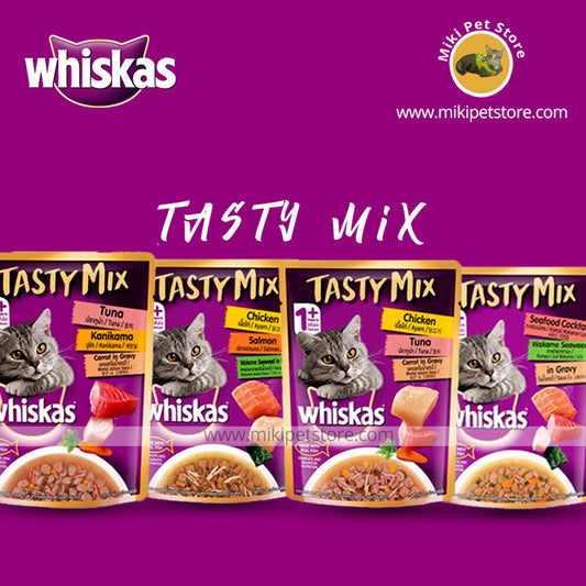 Whiskas Tasty Mix Gravy Pouch