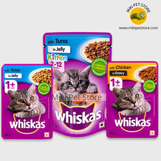 WHISKAS Wet Cat pouch  (Indian)