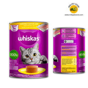 Whiskas Can Sardines Flavour Loaf Wet Cat Food 400g